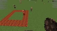 Mobs take damage on magma (Image via Mojang)